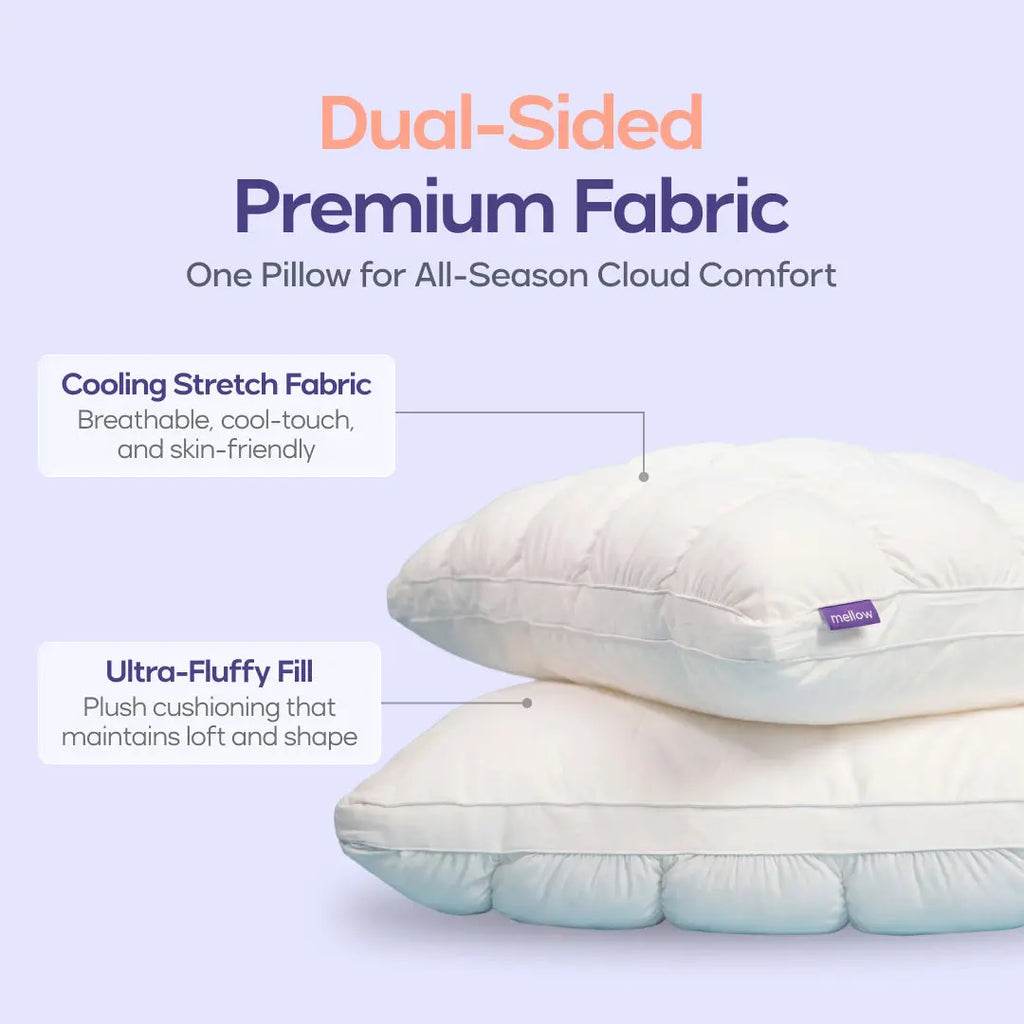 ☁️ Mellow Puff Pillow – Cloud-Like Comfort for Better Sleep